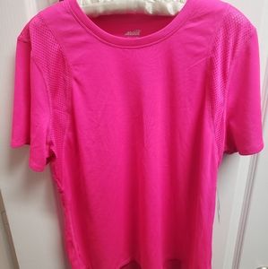 Women's pink dry fit shirt new with tags